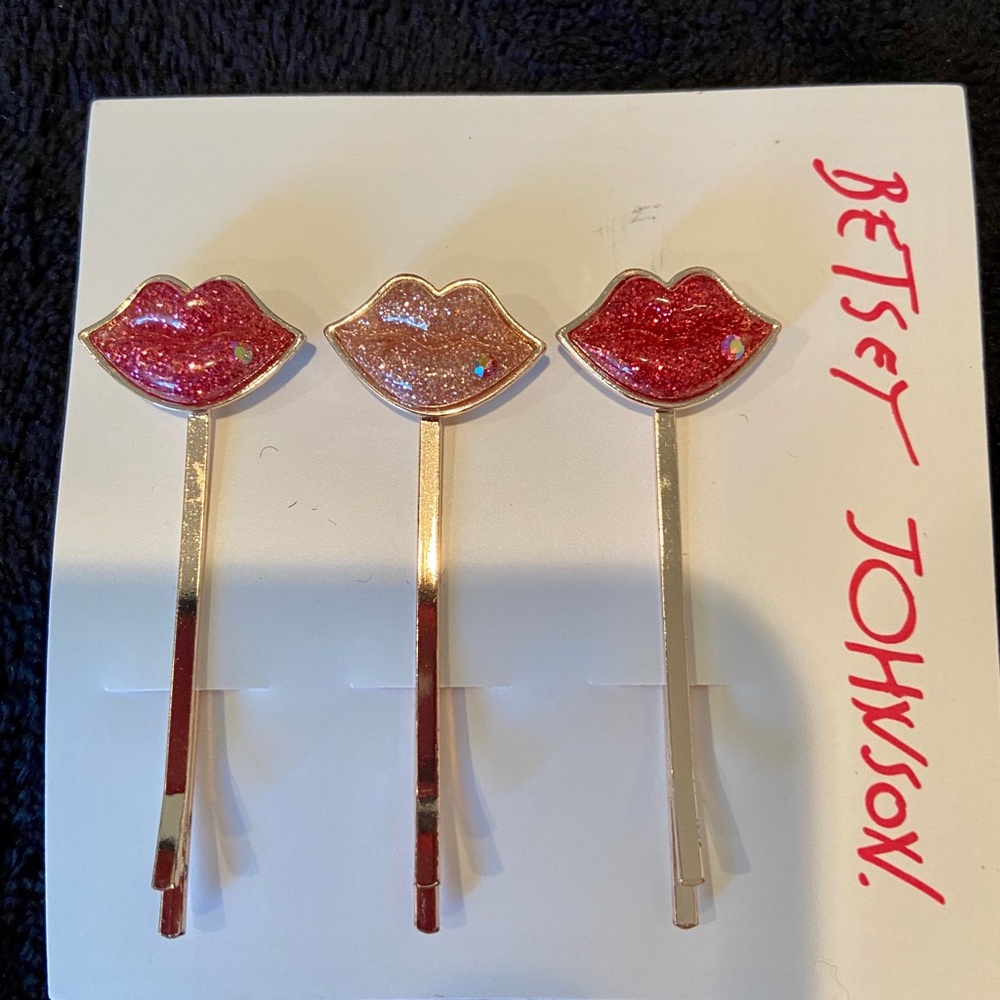 Betsey Johnson Hair Pins